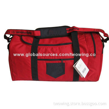 Duffel bags, 600D polyester fabric, YKK zipper